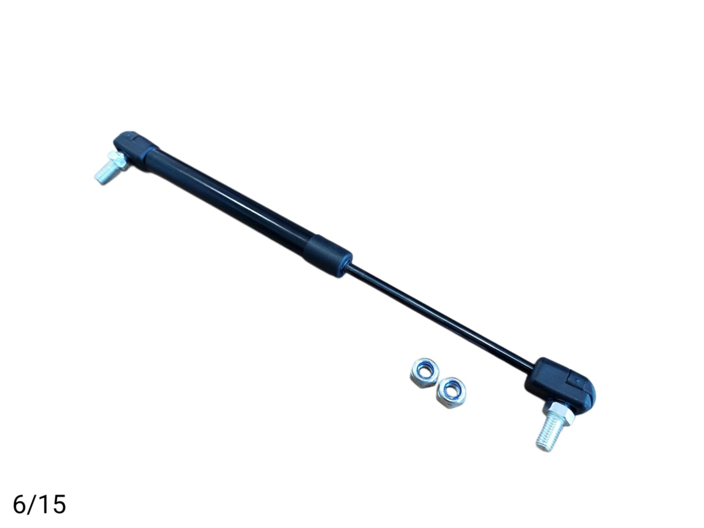 195mm Gas Strut | 50–375N | Steel with Fittings