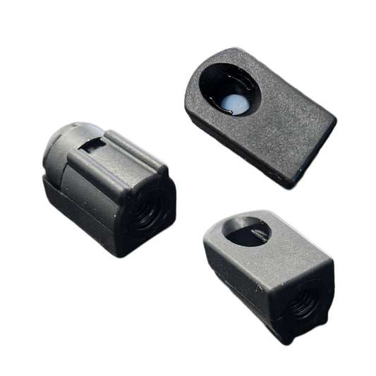 8mm Nylon end fitting - M6
